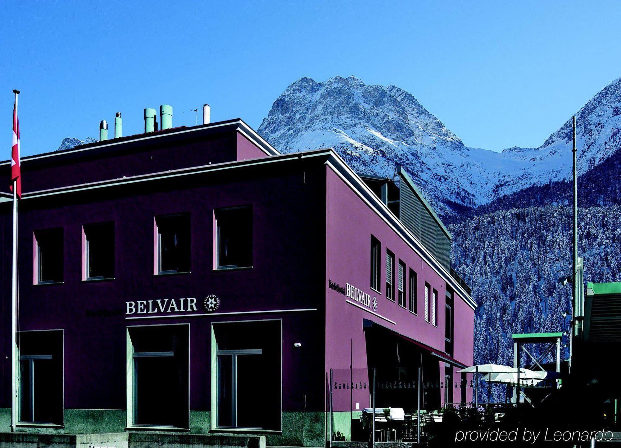 Badehotel Belvair Scuol Exterior foto