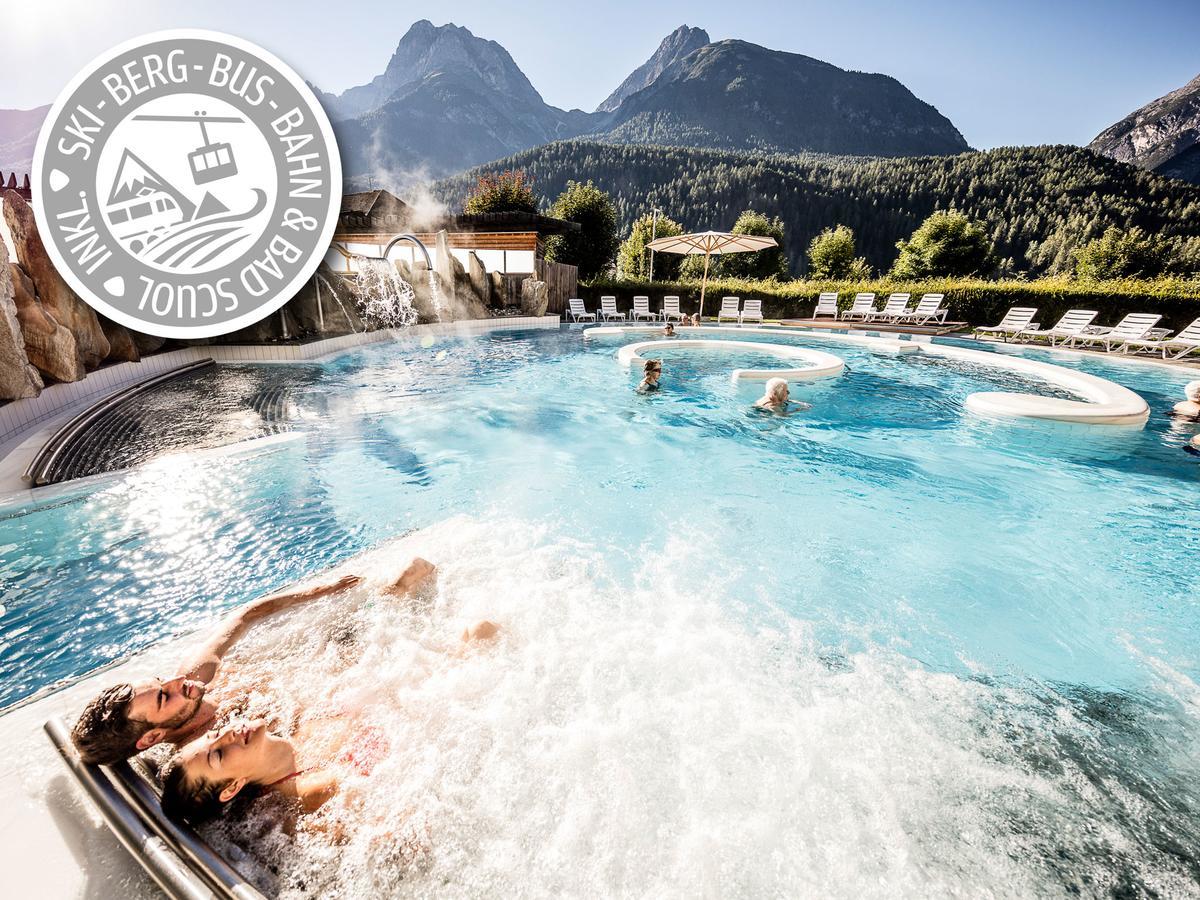 Badehotel Belvair Scuol Exterior foto