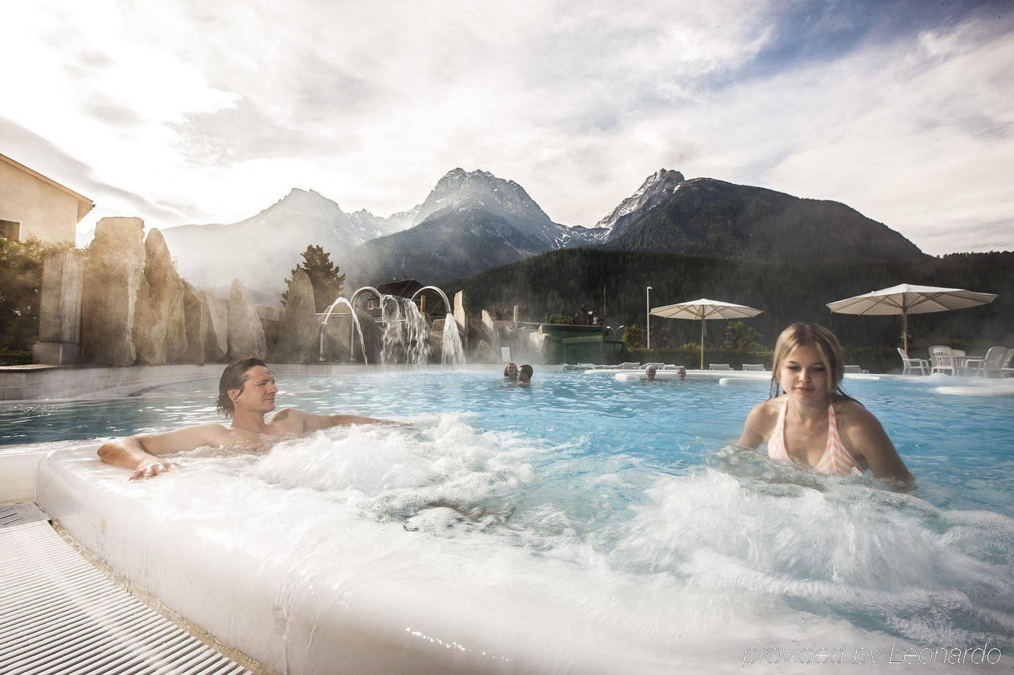 Badehotel Belvair Scuol Einrichtungen foto