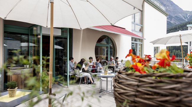 Badehotel Belvair Scuol Ausstattung foto